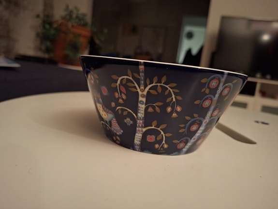 Iittalan sininen Taika-kulho 0,6l