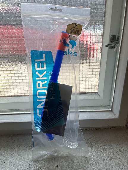 Snorkkeli sininen