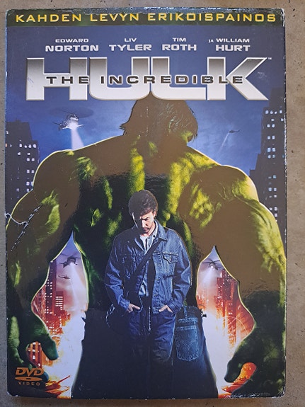 The incredible hulk 2-disc dvd