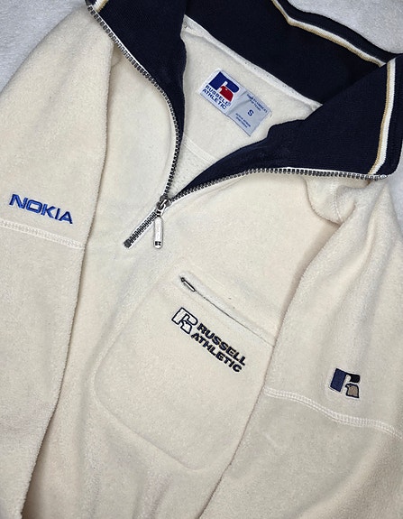 Vintage Russell Athletic x Nokia Fleece S