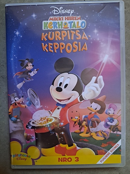 Mikki hiiren kerhotalo kurpitsakepposia dvd