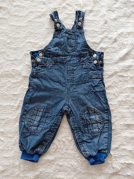 Lindex farkkuhaalarit koko 80 sininen unisex