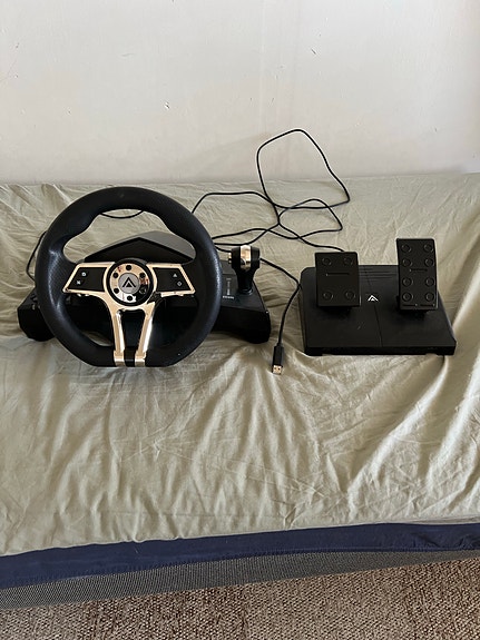 Kyzar Hurricane PlayStation Racing Wheel rattiohjain, PS4 / PS3 / PC