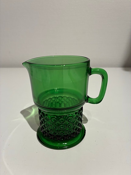 Riihimäen lasin vihreä kermakko