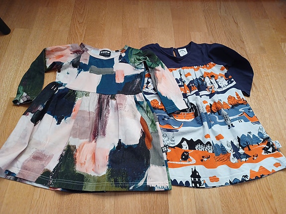 Kirjava mekko-paketti, koko 92