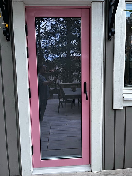 Pihla patio-ovi (erikoisvärillä)
