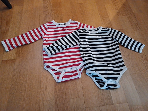 Marimekko Vinde-bodyt, koko 74 ja 80