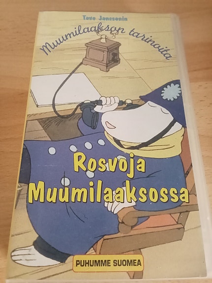 Muumilaakson tarinoita rosvoja muumilaaksossa VHS