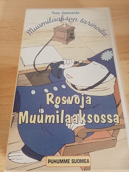 Muumilaakson tarinoita rosvoja muumilaaksossa VHS