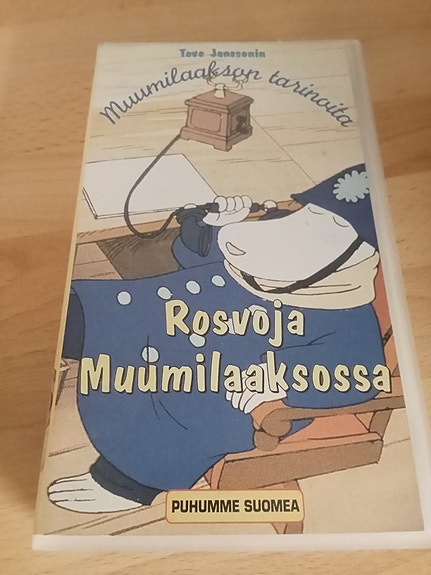 Muumilaakson tarinoita rosvoja muumilaaksossa VHS