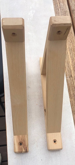 Ikea Valter puiset kannattimet