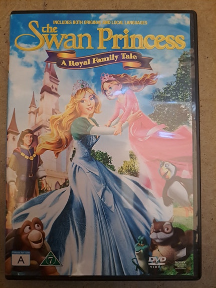The swan princess dvd