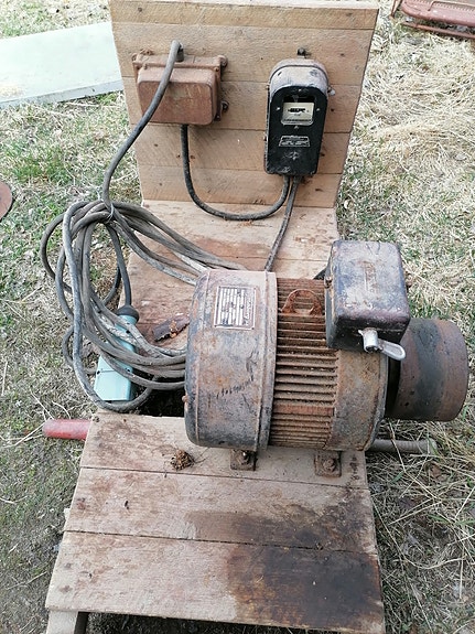 Sähkömoottori 7kw, strömberg