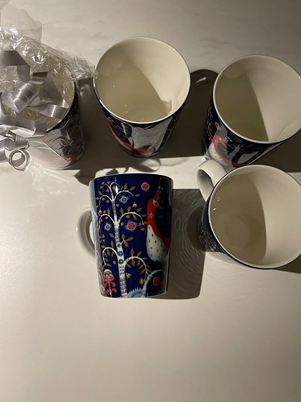Iittala Taika mukit 5 kpl sininen