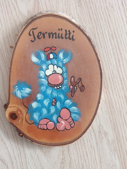 Termiitti puinen seinäkoriste