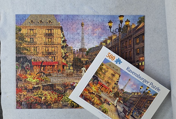 Ravensburger palapeli 500 palaa