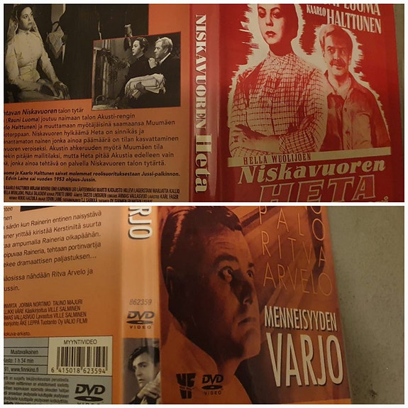 Niskavuoren Heta & Menneisyyden varjo Kotimaiset DVD :t