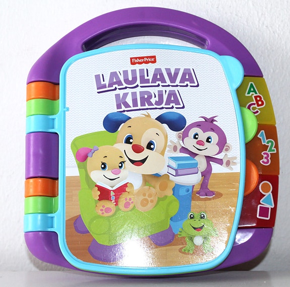 Fisher-Price Laulava kirja lelu 1-2-v