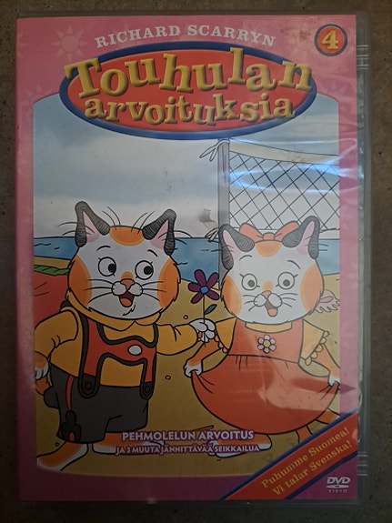 Touhulan arvoituksia 4 pehmolelun arvoitus dvd
