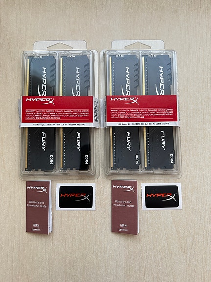 Kingston HyperX Fury DDR4 16GB RAM-muisti