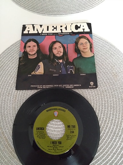 America 7" I need you/Riverside