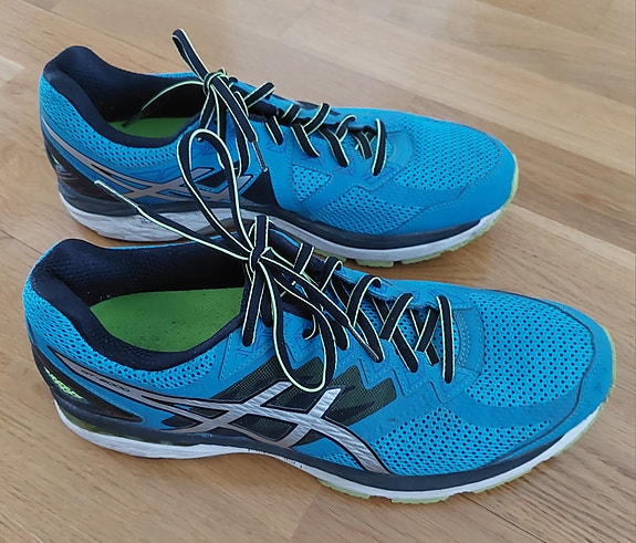 Asics juoksukengät koko 44 sininen