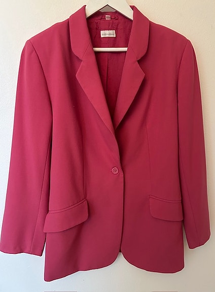 Pinkki bleiseri