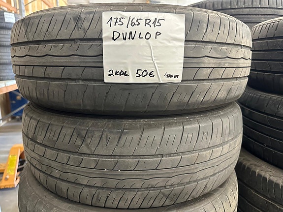 175/65R15 Dunlop käytetyt kesärenkaat