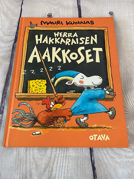 Herra Hakkaraisen aakkoset lastenkirja Otava