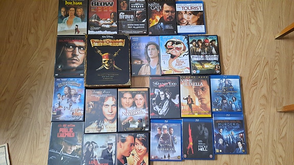 Johnny Depp -elokuvat