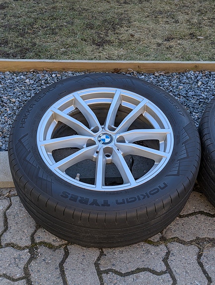 BMW kesärenkaat vanteilla g30/g31