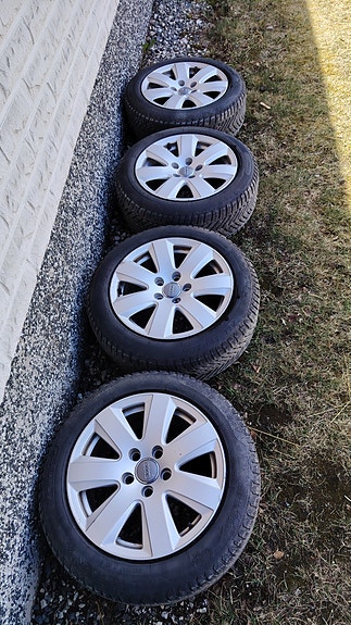 5x112 Audi quattro vanteet+renkaat ms 16"