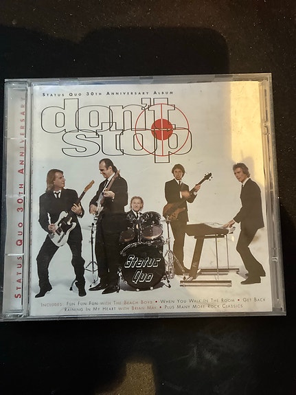 Status Quo – Don’t Stop CD-albumi