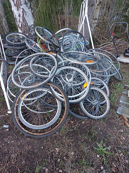 polkupyörän vanteita