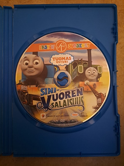 Tuomas veturi sinivuoren salaisuus dvd