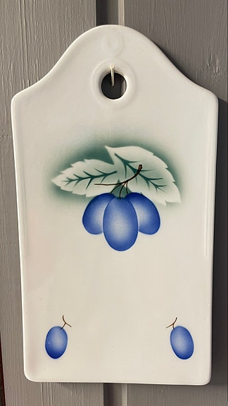 Arabia Luumu leikkuulauta/tarjoilualunen 1930-luvulta