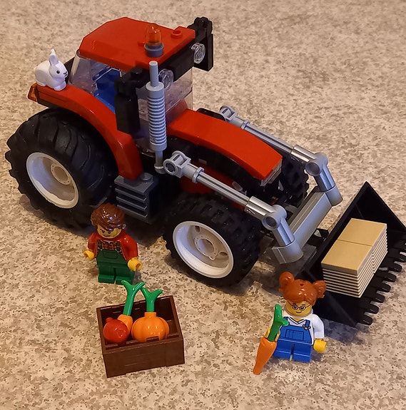 Lego City 60287.Tractor.