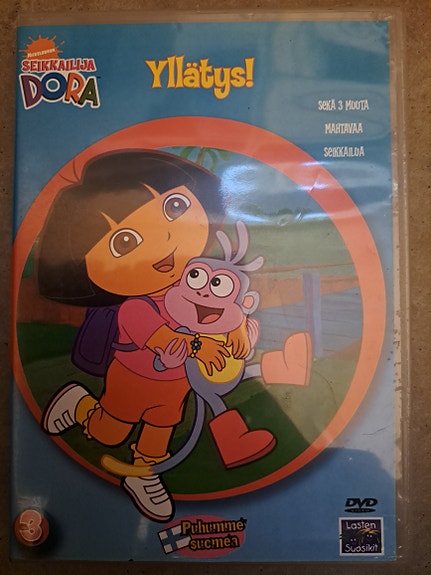 Seikkailija dora 3 yllätys! dvd
