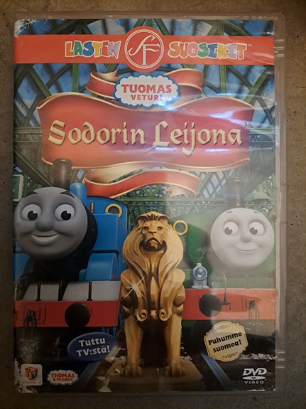 Tuomas veturi sodorin leijona dvd