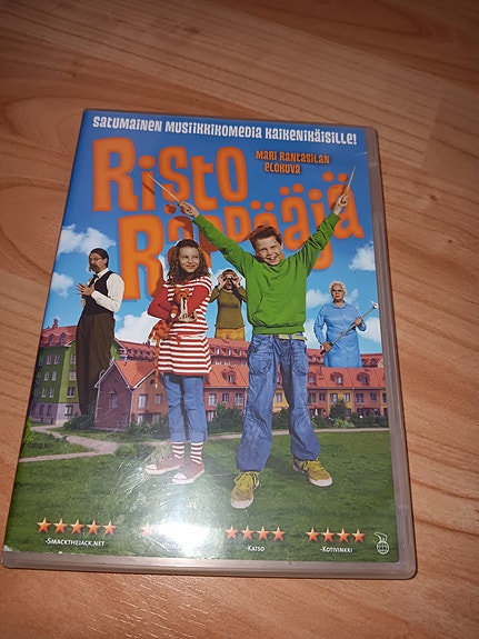 Risto Räppääjä dvd