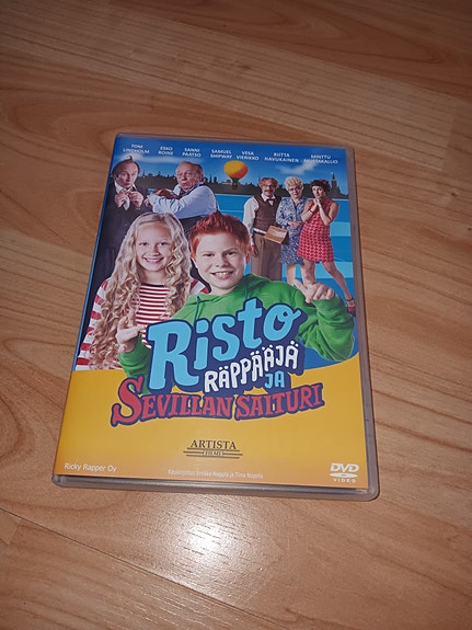 Risto Räppääjä dvd