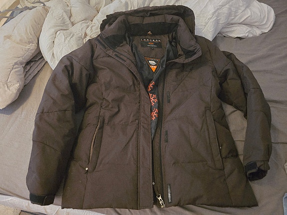 Icepeak talvitakki M ruskea naisten