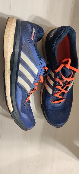 Adidas juoksukengät koko 44 sininen