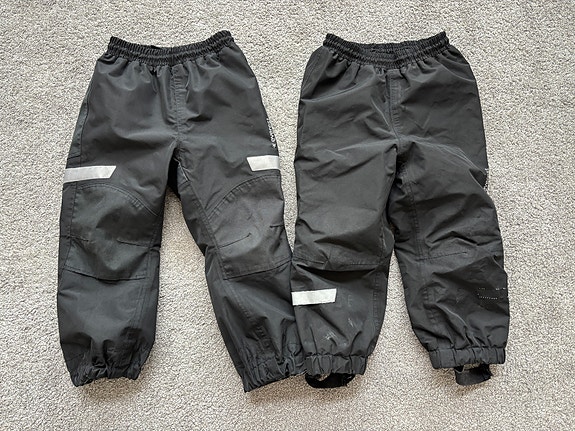 2x Everest kuorihousut 98/104