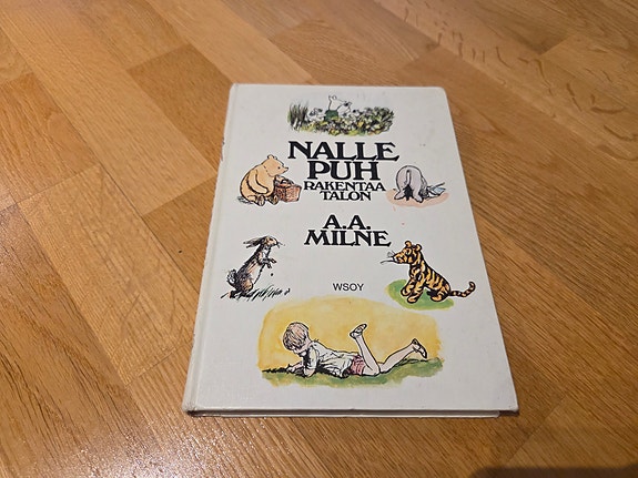 Nalle Puh rakentaa talon A.A. Milne kirja 1977