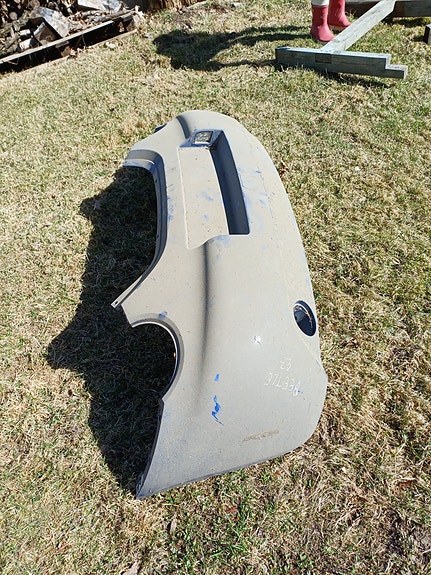 VW Beetlen takapuskuri