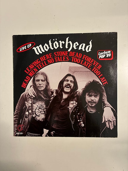 Motörhead Live EP "The golden years" vinyylilevy 12"