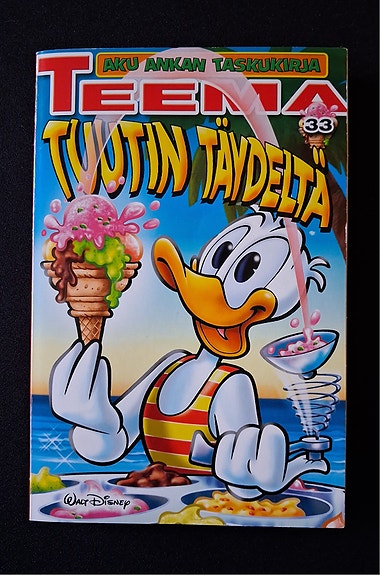 Aku Ankan taskukirja Teema 33 Tuutin täydeltä