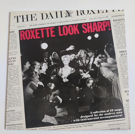 Roxette Look Sharp! LP-vinyyli