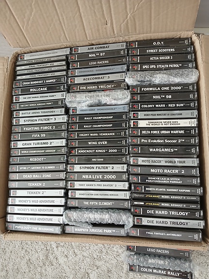 Playstation 1 pelejä ps1 pelit